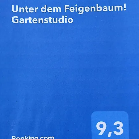 Apartment Unter Dem Feigenbaum! Gartenstudio
